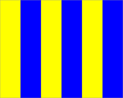 Signal Flag: S 1x1ft 3in SIERRA Size 0 